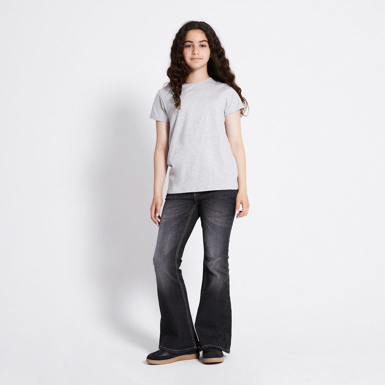 Basic tee "Filippa star" Grey Melange